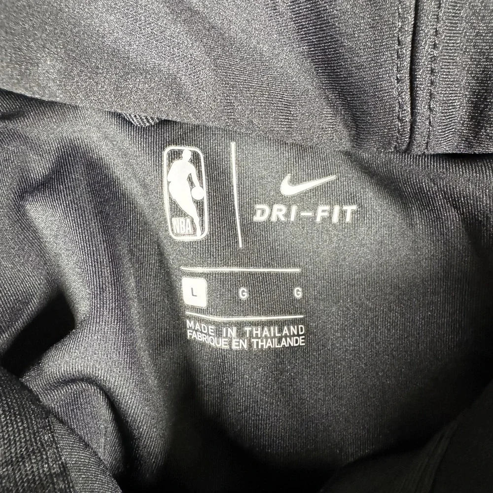 Nike NBA Utah Jazz Dri-FIT Full Zip Hoodie Jacket Men's L Black Team Warmup Logo